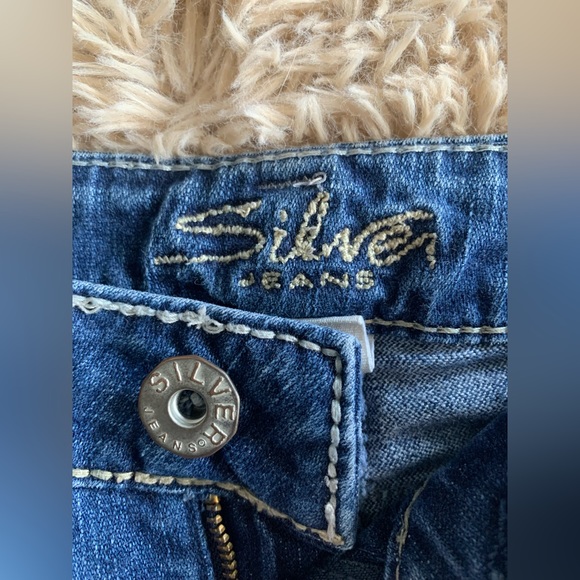 Silver BKE Cut off jean shorts size 26 - Picture 10 of 10